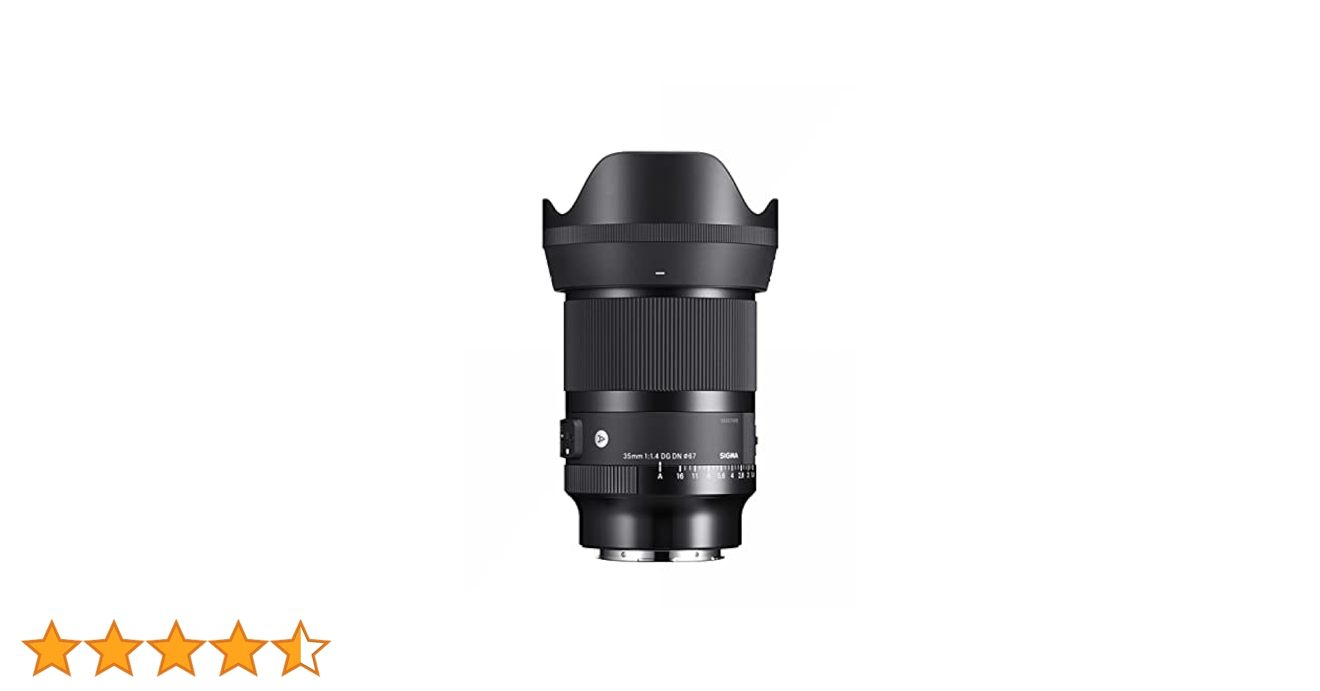 Compact, premium 35mm F1.4 lens for Sony E-mount, outstanding.
